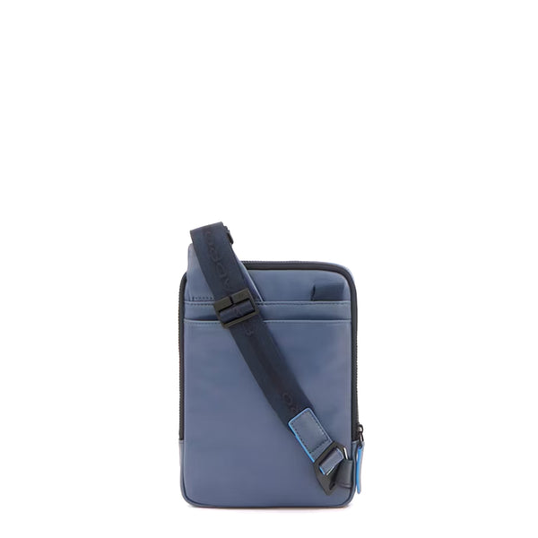 Piquadro - borsello piccolo porta tablet blue square - ca5944 | Italystation.com - Shop Now at italystation.com