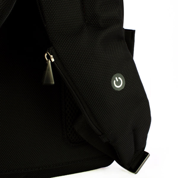 Piquadro - zaino porta pc luci led in tessuto riciclato bagmo | Italystation.com - Shop Now at italystation.com