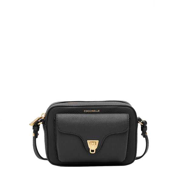 Coccinelle - Beat Soft Mini Noir Camera Bag MF6550401 N | Italystation.com Shop Now at italystation.com