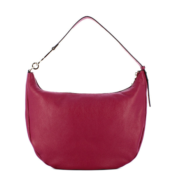 Iuntoo - new hobo bag grande in pelle armonia scarlatto - 16807 | Italystation.com - Shop Now at italystation.com