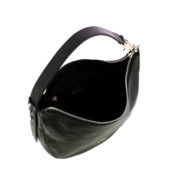Iuntoo - new hobo bag piccola in pelle armonia nero - 168077 -  | Italystation.com - Shop Now at italystation.com