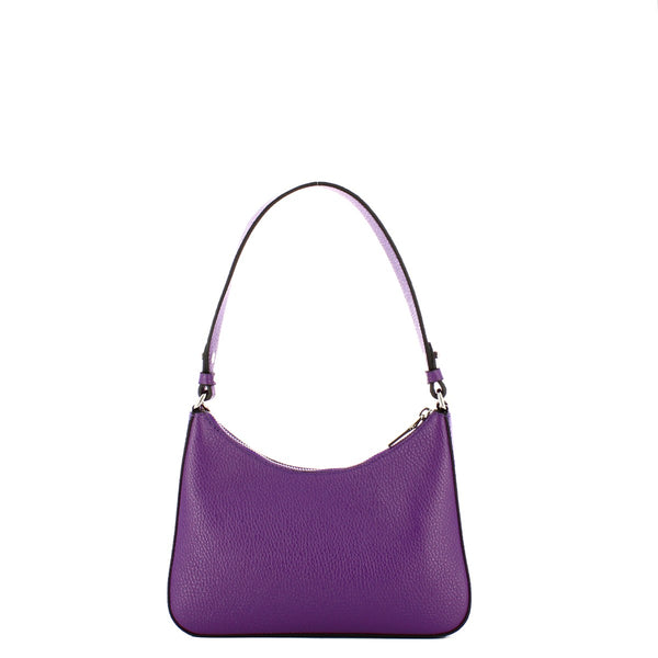 Iuntoo - borsa a spalla media eleganza viola - 168082 - viola | Italystation.com - Shop Now at italystation.com