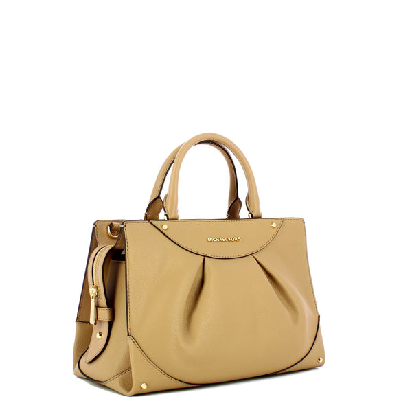 Michael Kors Michael kors - enzo medium camel shoulder bag - 30f3g6es2 | Italystation.com - Shop Now at italystation.com