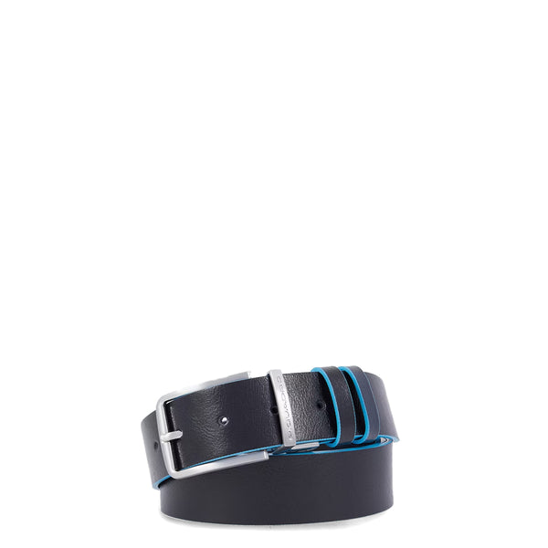 Piquadro - Cintura reversibile Blue Square 35 mm - CU6280B2 - NERO/BLU