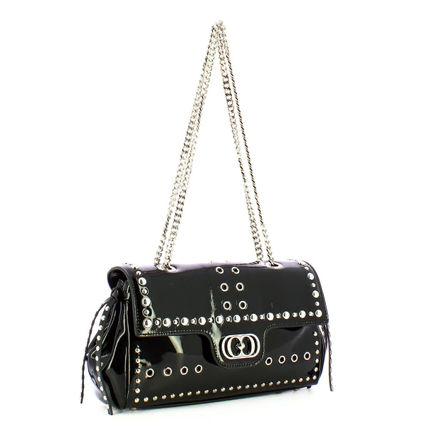 La Carrie La carrie - borsa a spalla mistress black - 132p-bt-234-ptl  | Italystation.com - Shop Now at italystation.com