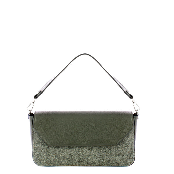 Iuntoo - sottospalla grande caldo essenziale grigio lana cotta  | Italystation.com - Shop Now at italystation.com