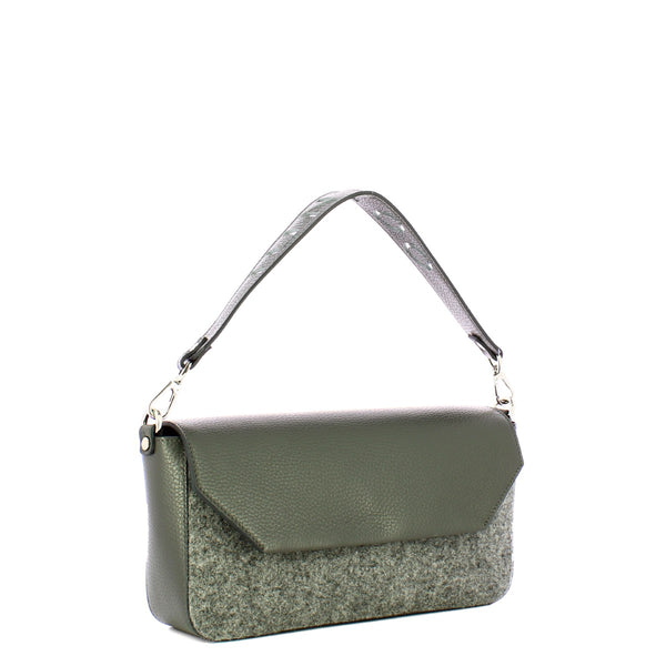 Iuntoo - sottospalla grande caldo essenziale grigio lana cotta  | Italystation.com - Shop Now at italystation.com