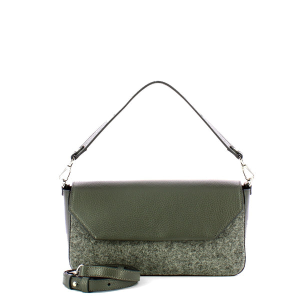 Iuntoo - sottospalla grande caldo essenziale grigio lana cotta  | Italystation.com - Shop Now at italystation.com