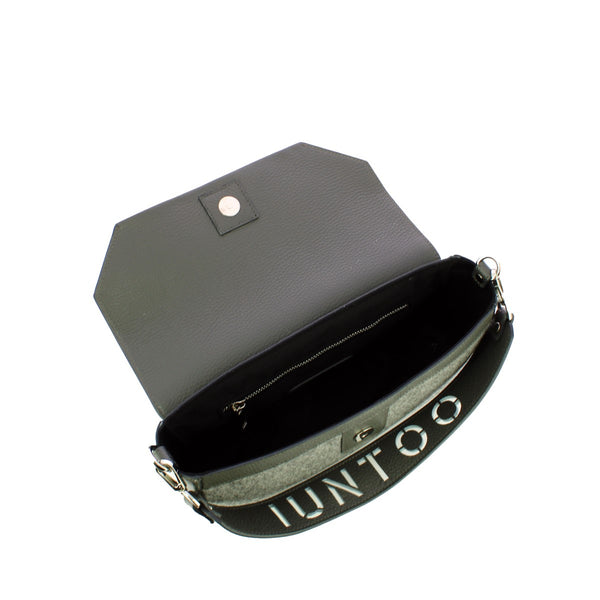 Iuntoo - sottospalla grande caldo essenziale grigio lana cotta  | Italystation.com - Shop Now at italystation.com