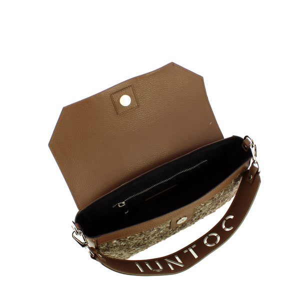 Iuntoo - sottospalla grande caldo essenziale fango lana melange | Italystation.com - Shop Now at italystation.com