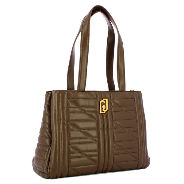Liu Jo Liu jo - shopper ecosostenibile matelass�� moro light - af3120e | Italystation.com - Shop Now at italystation.com