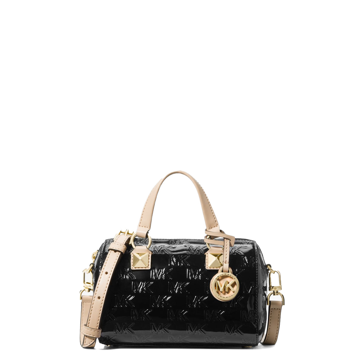 Michael Kors - Grayson glossy Black Minibag - 32H3GGYC1O - BLACK – Italy  Station