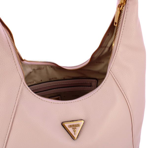 Guess - laryn large light rose hobo bag - hwba9196030 - light/ro | Italystation.com - Shop Now at italystation.com