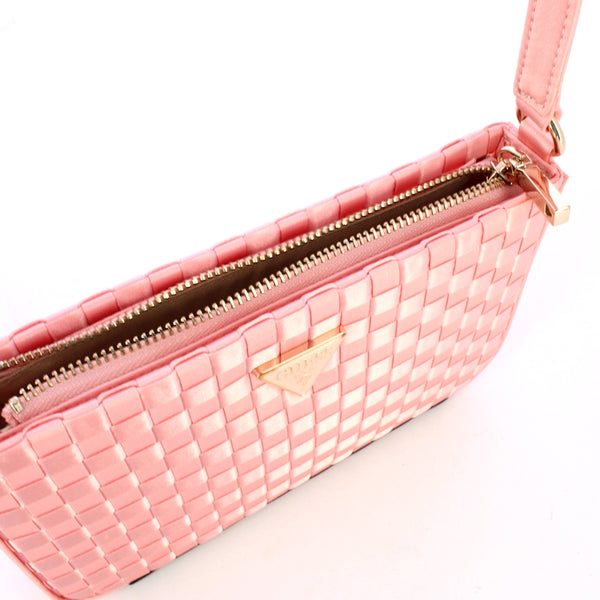 Guess - twiller pale pink mini shoulder bag - hwwg9310720 - pale | Italystation.com - Shop Now at italystation.com