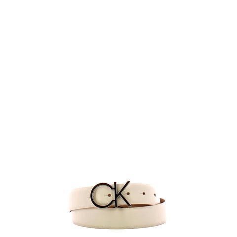 Calvin Klein - Cintura CK Logo 30 mm Bright White - K60K611908 - BRIGHT/WHITE