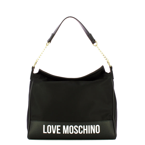 Love Moschino Love moschino - borsa a spalla in nylon nero - jc4256pp0 | Italystation.com - Shop Now at italystation.com