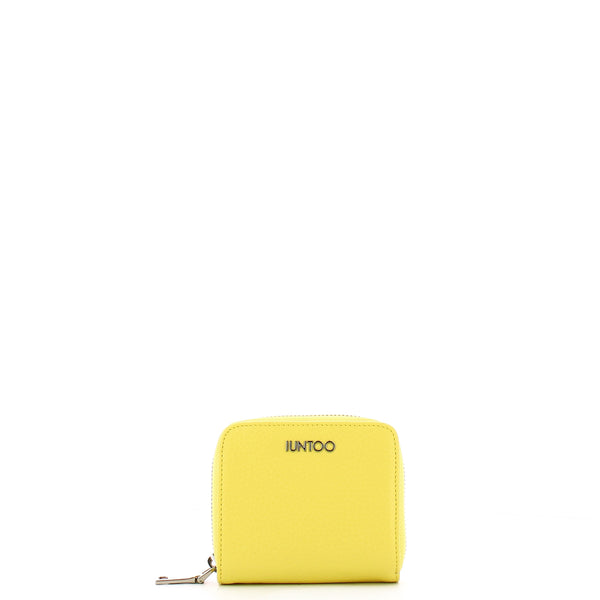 Iuntoo - armonia limone wallet with two compartments - 167051 - | Italystation.com - Shop Now at italystation.com