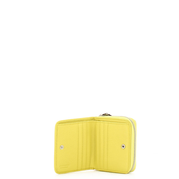 Iuntoo - armonia limone wallet with two compartments - 167051 - | Italystation.com - Shop Now at italystation.com