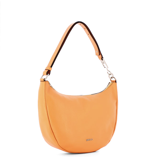Iuntoo - armonia albicocca small new hobo bag - 168092 - albico | Italystation.com - Shop Now at italystation.com