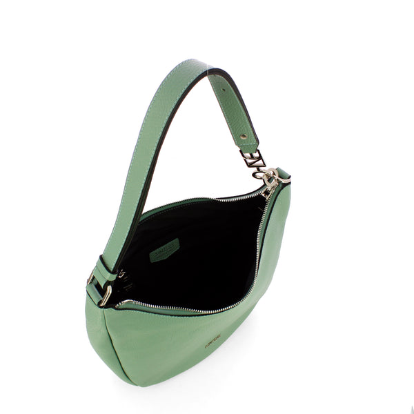 Iuntoo - armonia salvia small new hobo bag - 168092 - salvia | Italystation.com - Shop Now at italystation.com