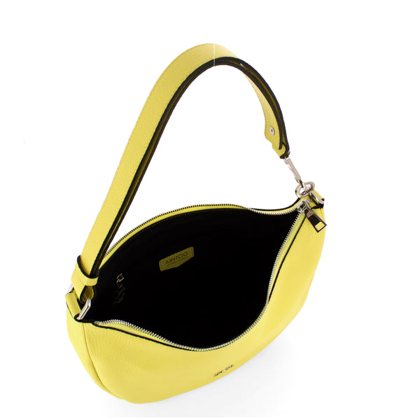 Iuntoo - armonia limone small new hobo bag - 168092 - limone | Italystation.com - Shop Now at italystation.com