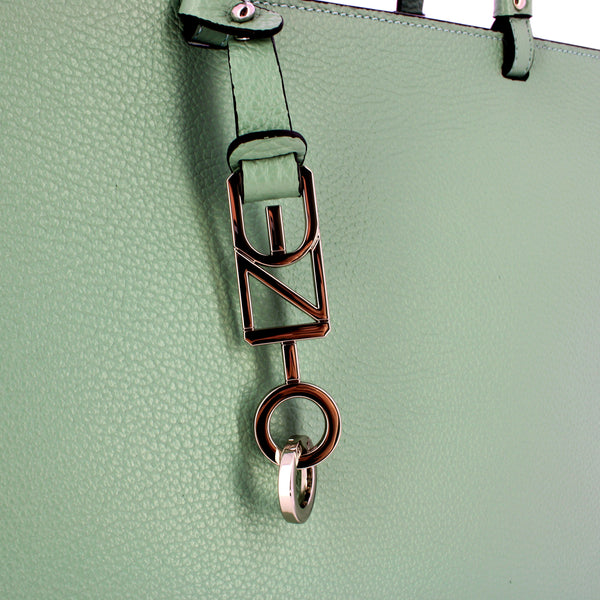 Iuntoo - armonia salvia horizontal tote - 168093 - salvia | Italystation.com - Shop Now at italystation.com