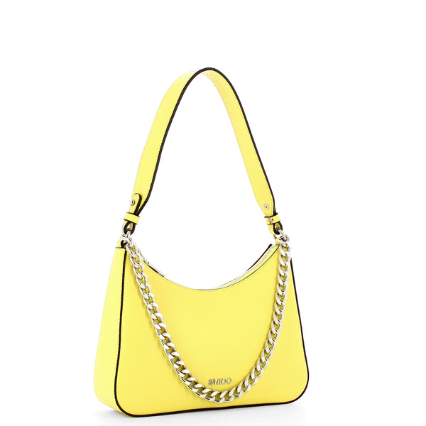 Iuntoo - eleganza limone medium shoulder bag - 168096 - limone | Italystation.com - Shop Now at italystation.com