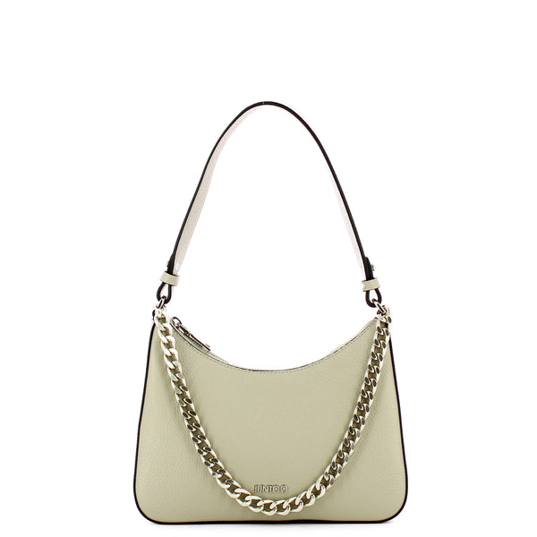 Iuntoo - eleganza silice medium shoulder bag - 168096 - silice | Italystation.com - Shop Now at italystation.com