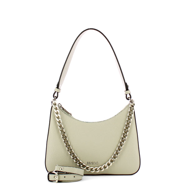 Iuntoo - eleganza silice medium shoulder bag - 168096 - silice | Italystation.com - Shop Now at italystation.com