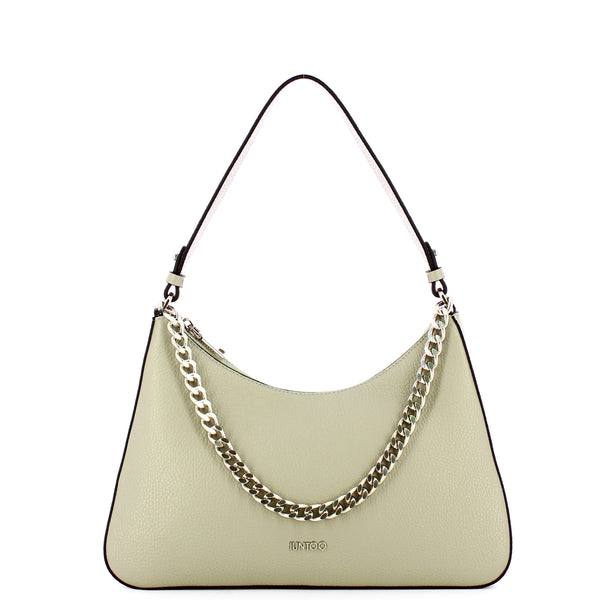 Iuntoo - eleganza silice large shoulder bag - 168097 - silice | Italystation.com - Shop Now at italystation.com