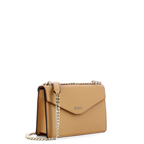 Iuntoo - eleganza 2.0 biscotto flap purse - 168098 - biscotto | Italystation.com - Shop Now at italystation.com