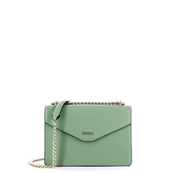 Iuntoo - eleganza 2.0 salvia flap purse - 168098 - salvia | Italystation.com - Shop Now at italystation.com