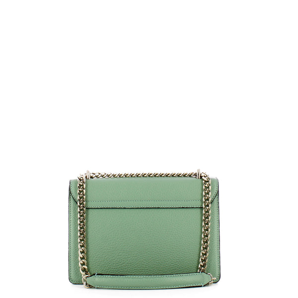 Iuntoo - eleganza 2.0 salvia flap purse - 168098 - salvia | Italystation.com - Shop Now at italystation.com