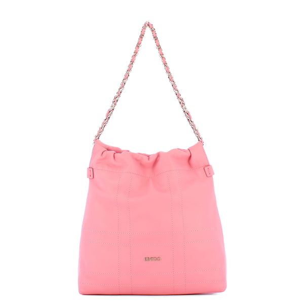 Iuntoo - piccola magnetica rosa small tote - 104003 - rosa | Italystation.com - Shop Now at italystation.com