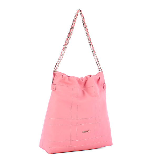 Iuntoo - piccola magnetica rosa small tote - 104003 - rosa | Italystation.com - Shop Now at italystation.com