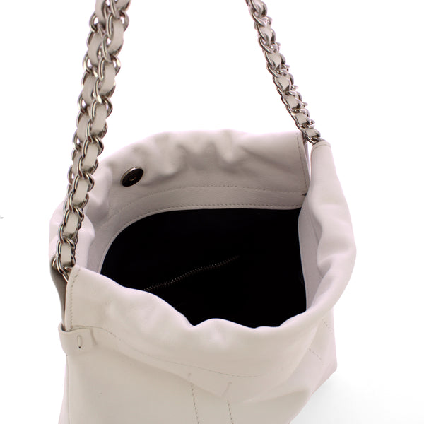 Iuntoo - magnetica bianco small tote - 104003 - bianco | Italystation.com - Shop Now at italystation.com