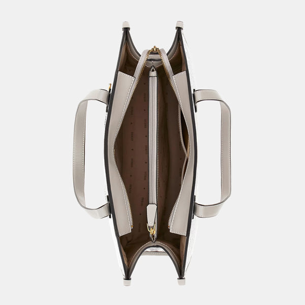 Guess - shopper silvana g cube stone logo - hwsc8665240 - stone/ | Italystation.com - Shop Now at italystation.com