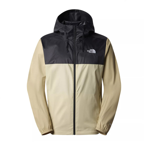 The North Face - Cyclone 3 Gravel TNF Black Jacket - NF0A82R9 - GRAVEL/TNF/BLAC