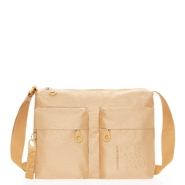 Mandarina Duck - Tracolla MD20 Mustard Lux - P10QNTT5 - | Italystation.com - Shop Now at italystation.com
