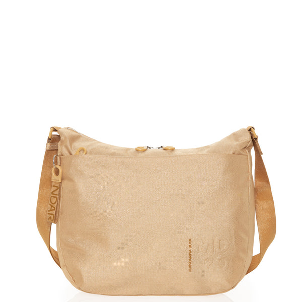 Mandarina Duck - Hobo Bag MD20 Mustard Lux - P10QNT20 - | Italystation.com - Shop Now at italystation.com