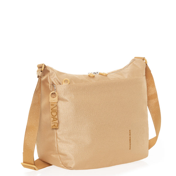 Mandarina Duck - Hobo Bag MD20 Mustard Lux - P10QNT20 - | Italystation.com - Shop Now at italystation.com