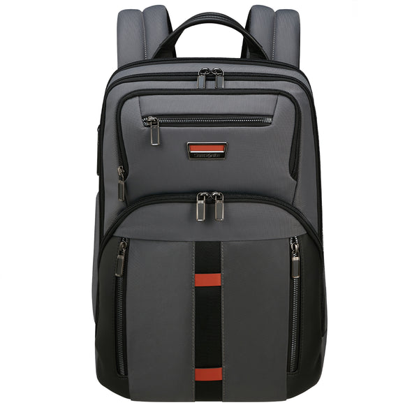 Samsonite - zaino ubran-eye 14.1" - ko1006 - grey/cognac | Italystation.com - Shop Now at italystation.com