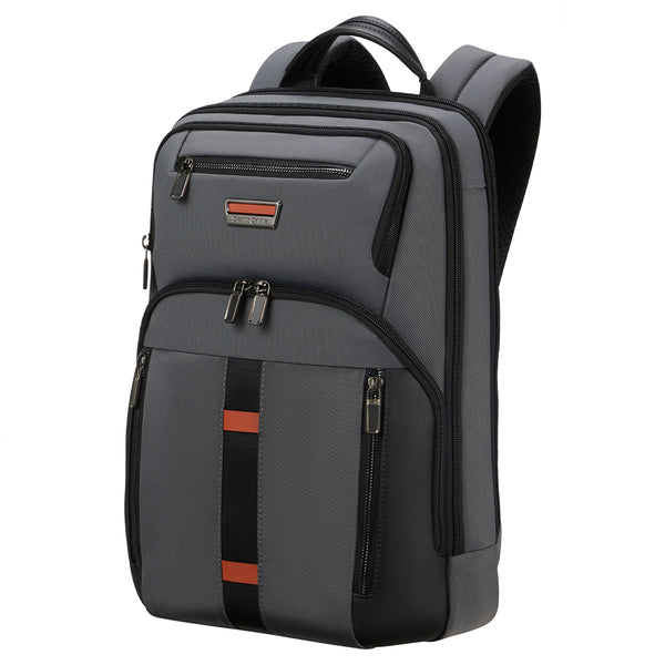 Samsonite - zaino ubran-eye 14.1" - ko1006 - grey/cognac | Italystation.com - Shop Now at italystation.com