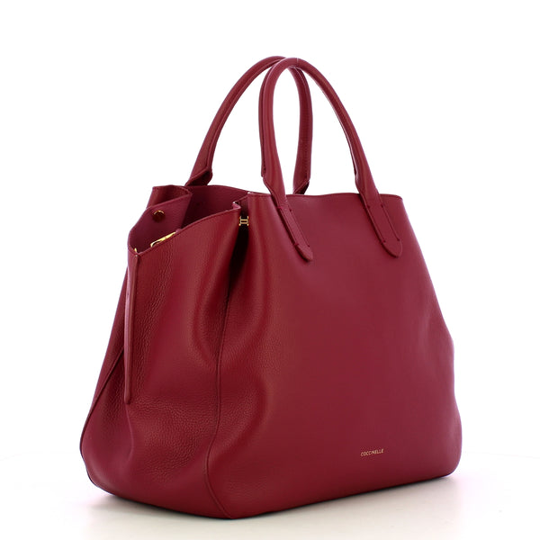 Coccinelle - Borsa a mano Soft-Wear Garnet Red Pulp Pink - P5A180101 - GARNET/R/PULP/P