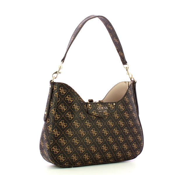 Guess - sottospalla eco brenton brown logo - hwesg839002 - brown | Italystation.com - Shop Now at italystation.com