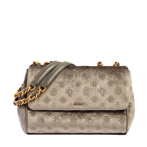 Guess - tracolla inia convertibile charcoal - hweb8410210 - char | Italystation.com - Shop Now at italystation.com