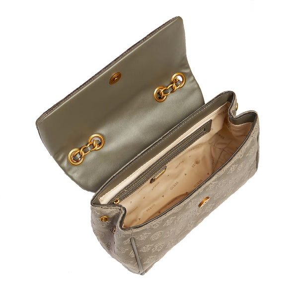 Guess - tracolla inia convertibile charcoal - hweb8410210 - char | Italystation.com - Shop Now at italystation.com