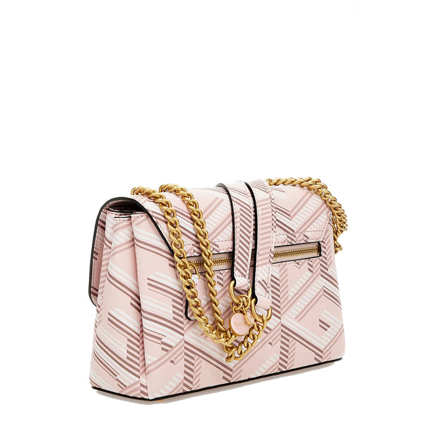 Guess - tracolla montreal g cube pale rose logo - hwsa8756210 -  | Italystation.com - Shop Now at italystation.com