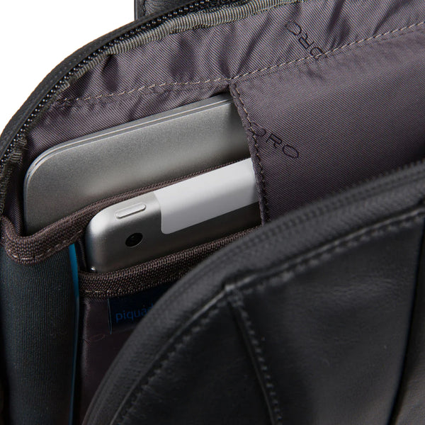 Piquadro - zaino mini porta pc urban 11" - ca5608ub00 - nero | Italystation.com - Shop Now at italystation.com