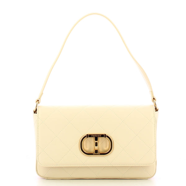 Twinset - Medium Shoulder Bag Old White - 242TB7252 - OLD/WHITE